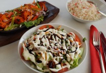 Vorschau Gemischter Salat mit Koriander und Tandoori Hähnchen